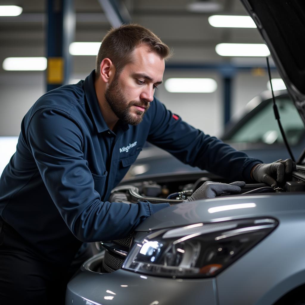 Certified Mercedes-Benz Technician in North Branford