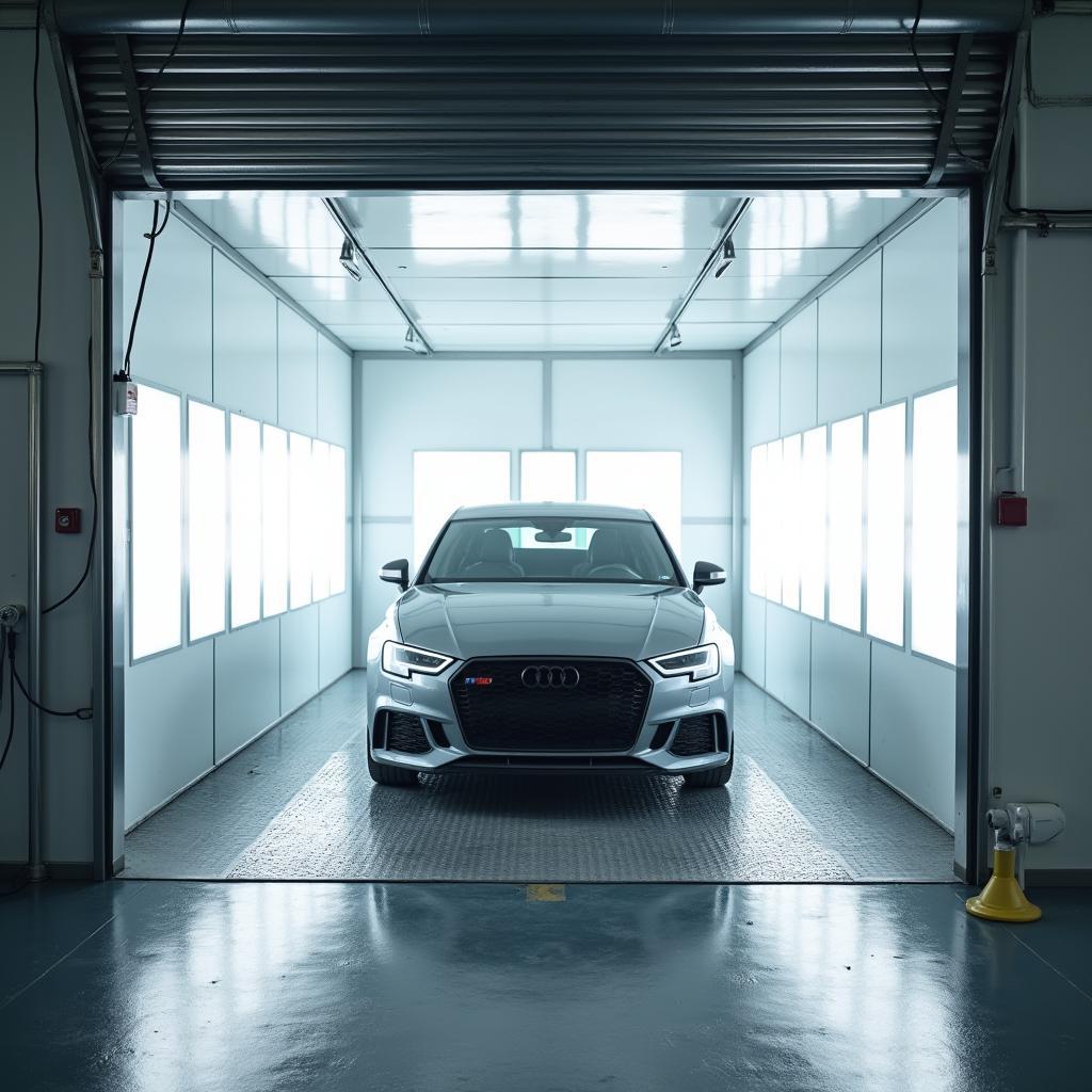  State-of-the-Art Paint Booth in Chandlers Ford Car Body Repair Shop