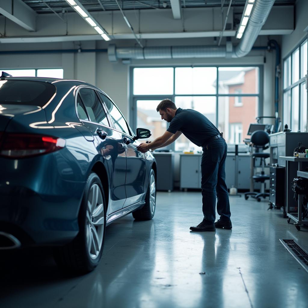 Modern Car Body Repair Shop in Chandlers Ford