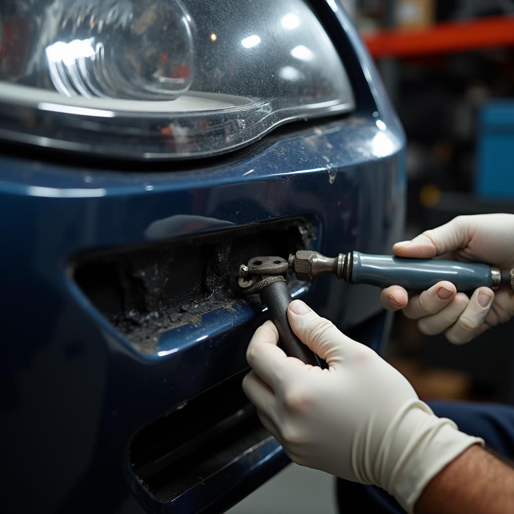 Chicago car bumper repair shop