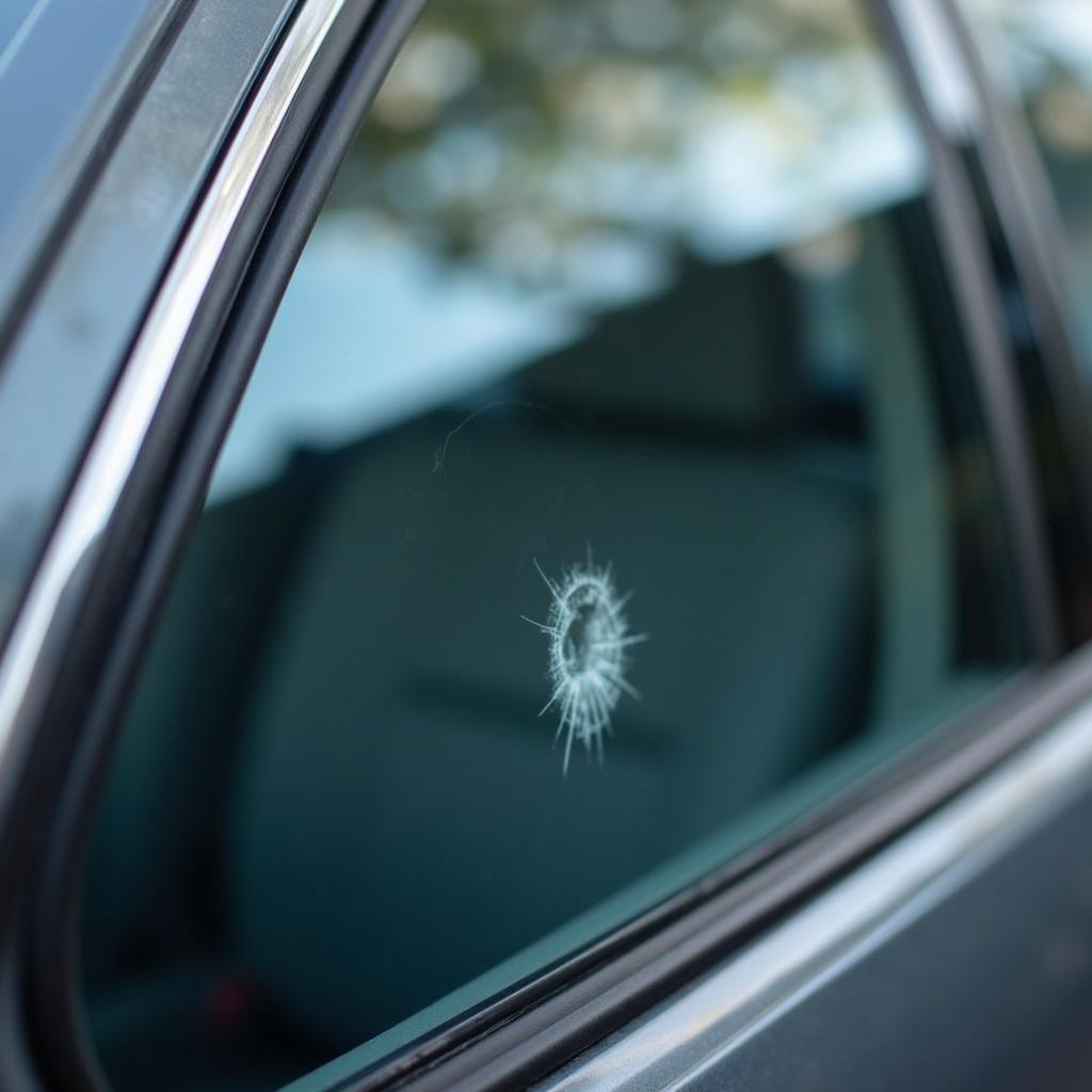 Chipped Car Window Chicago