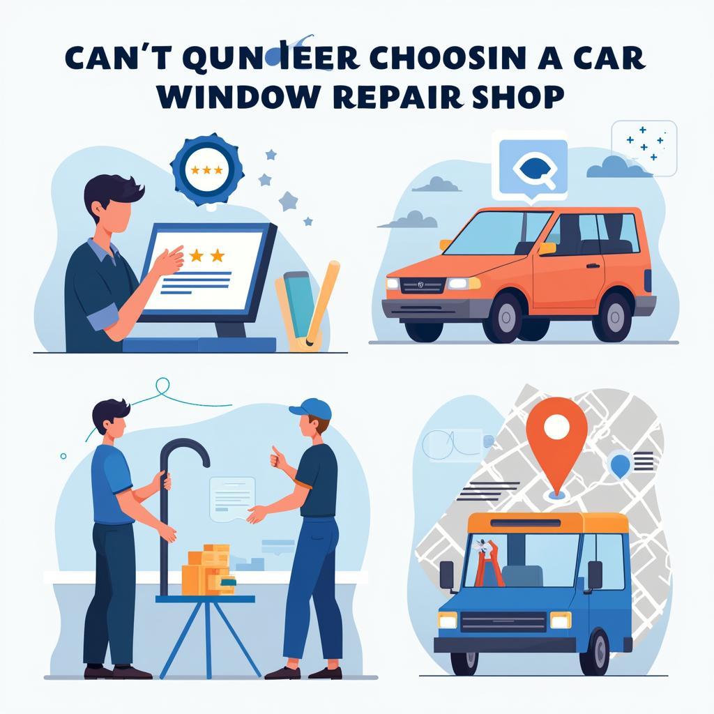 Factors to Consider When Choosing a Car Window Repair Shop