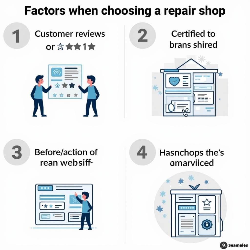 Factors to consider when choosing a car body repair shop