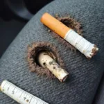 Assessing Cigarette Burn Severity on Car Seat