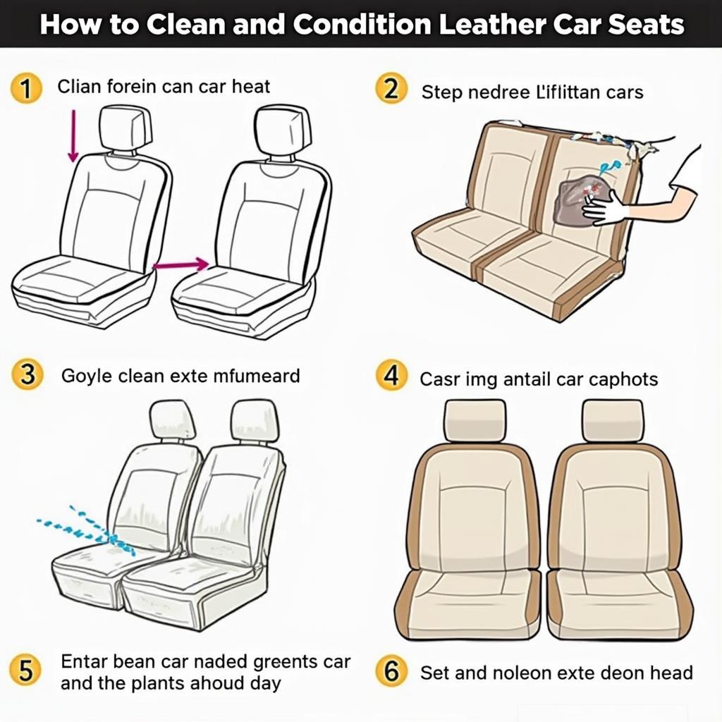 Cleaning Leather Car Seats