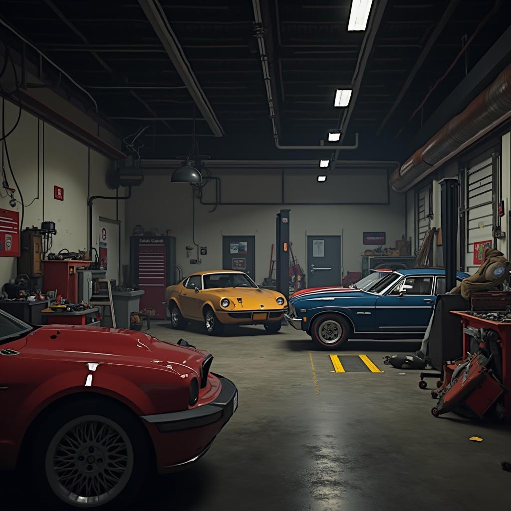 Car Mechanic Simulator 2015 Garage View