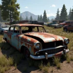 Car found in Junkyard in CMS 2018