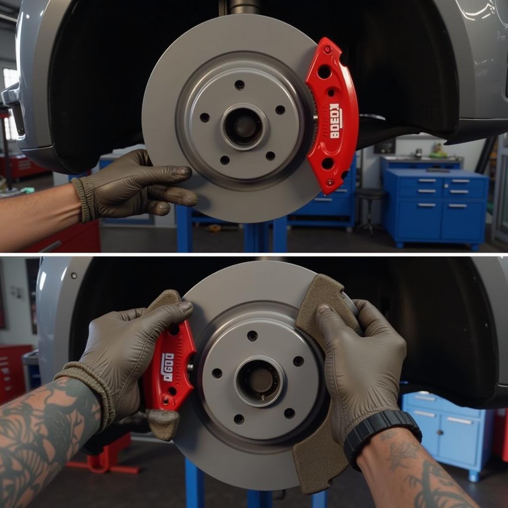 Replacing Brake Pads in CMS 2021