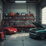 Car Mechanic Simulator 2021 Garage with Repair All Parts Mod