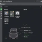 Car Mechanic Simulator 2021 game interface showing repair options