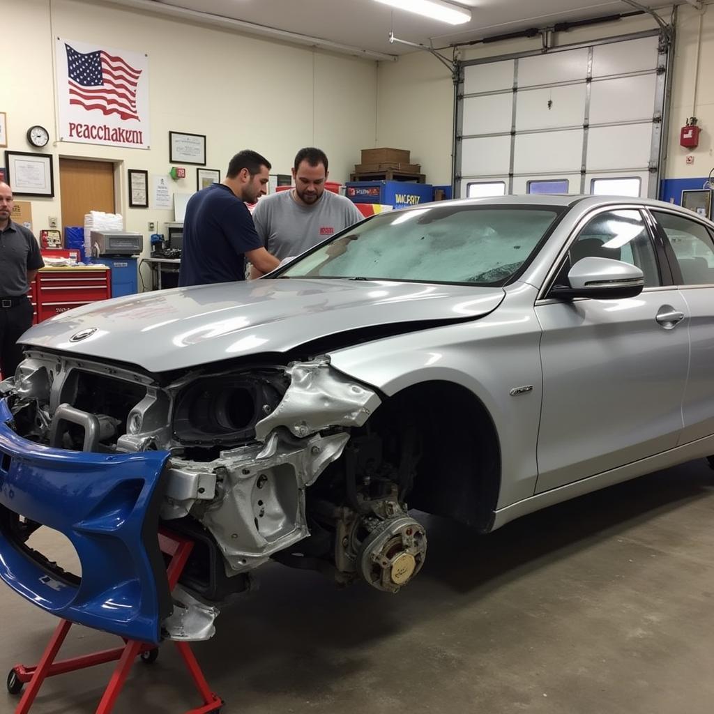 Car Body Repair Shop in Peacehaven Handling Major Collision Damage