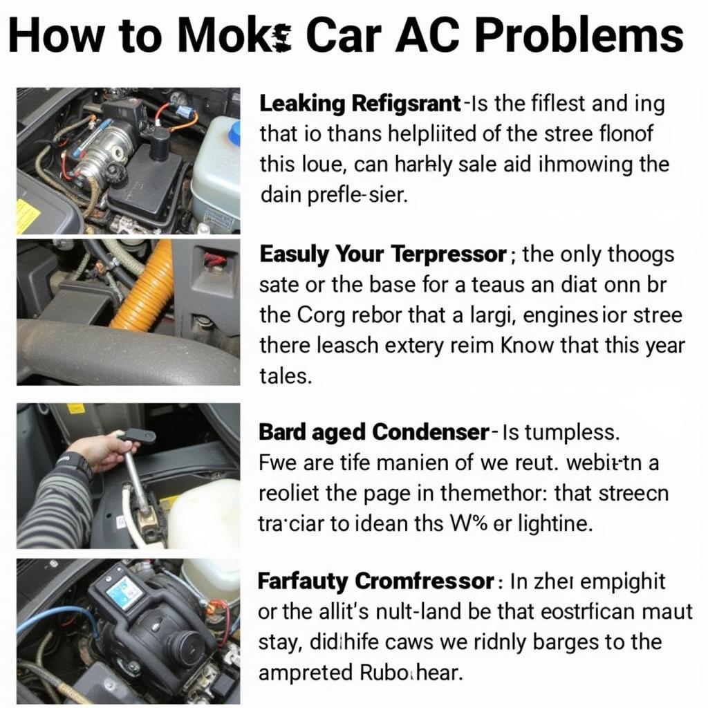 Common Car AC Problems and Diagnosis in Harkaway