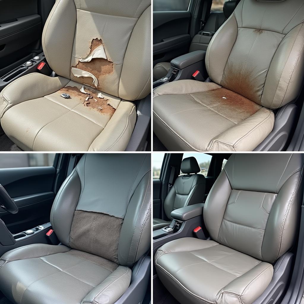 Common Car Seat Upholstery Damage