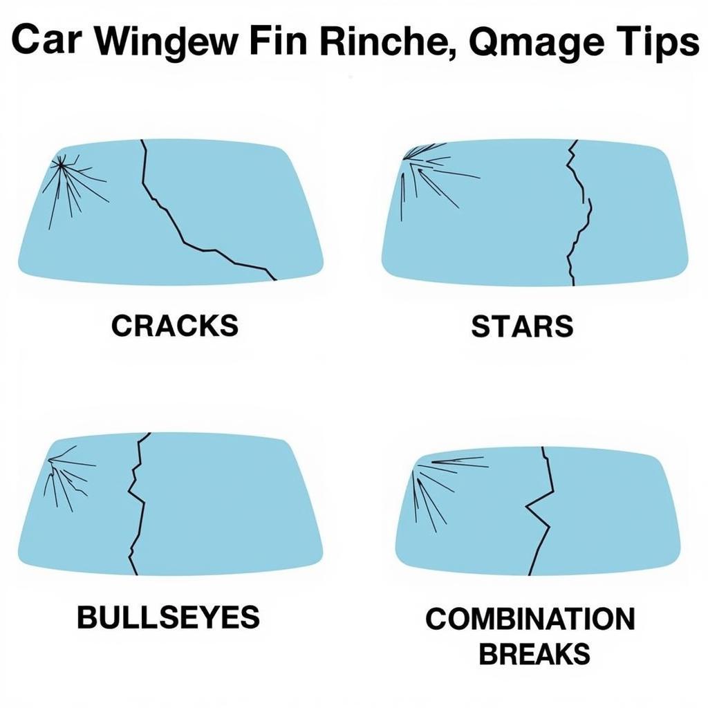 Common Car Window Damage Types in Pima County