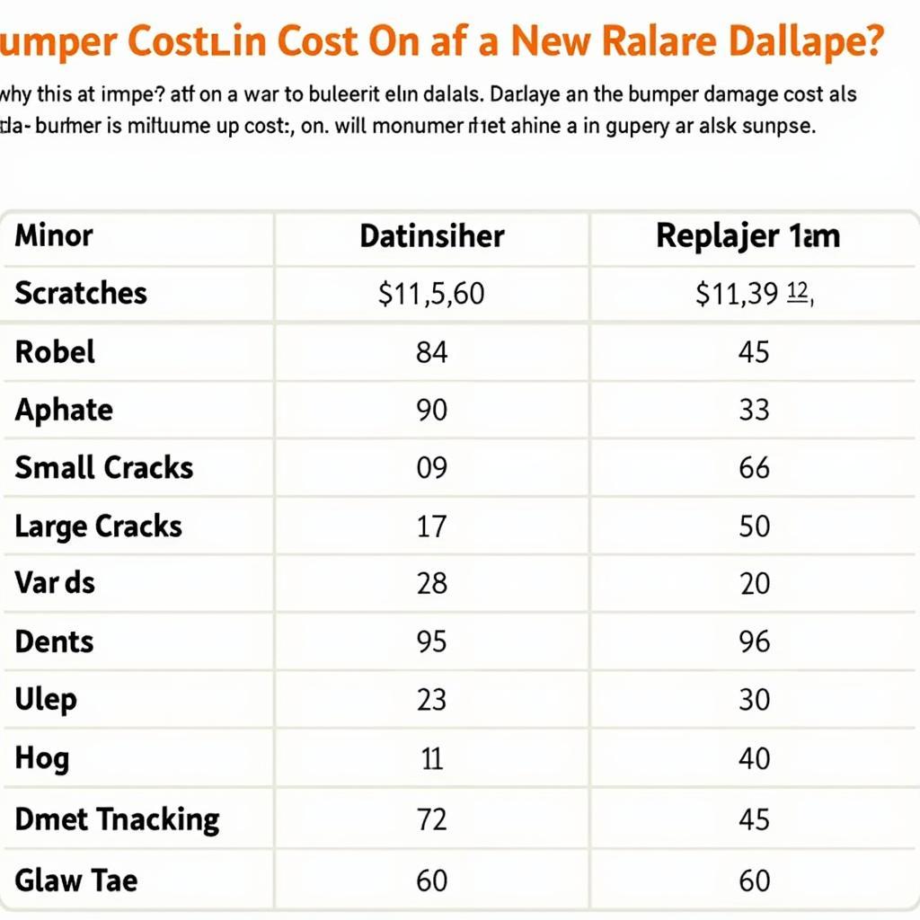 Comparing Bumper Repair vs. Replacement Costs