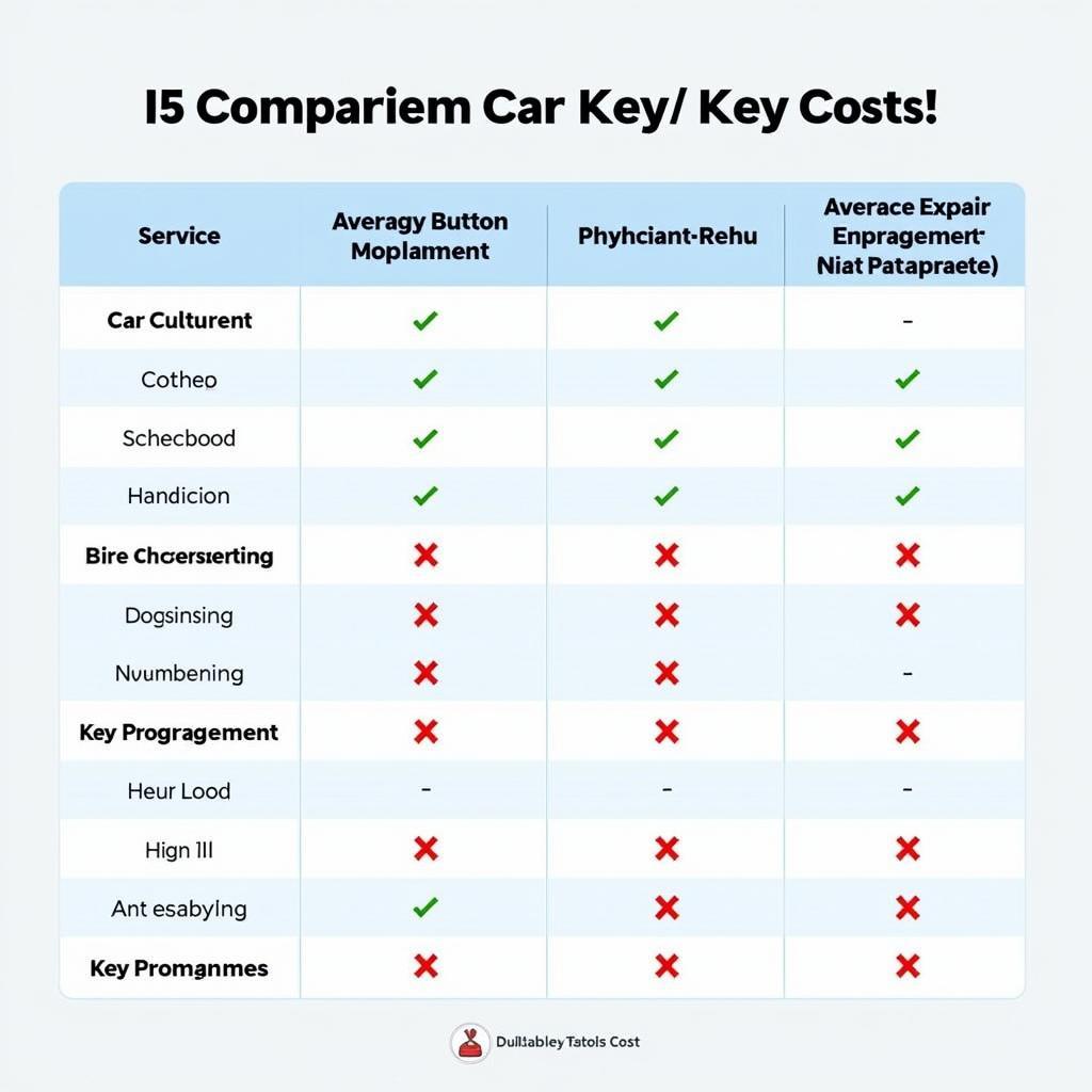 Comparing Car Key Repair Costs