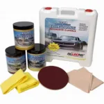 Convertible rear window repair kit