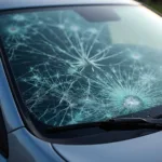 Car window damage in Costa Mesa