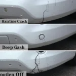 Cracked Car Bumper Severity