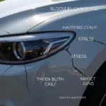 Types of Cracked Car Bumpers