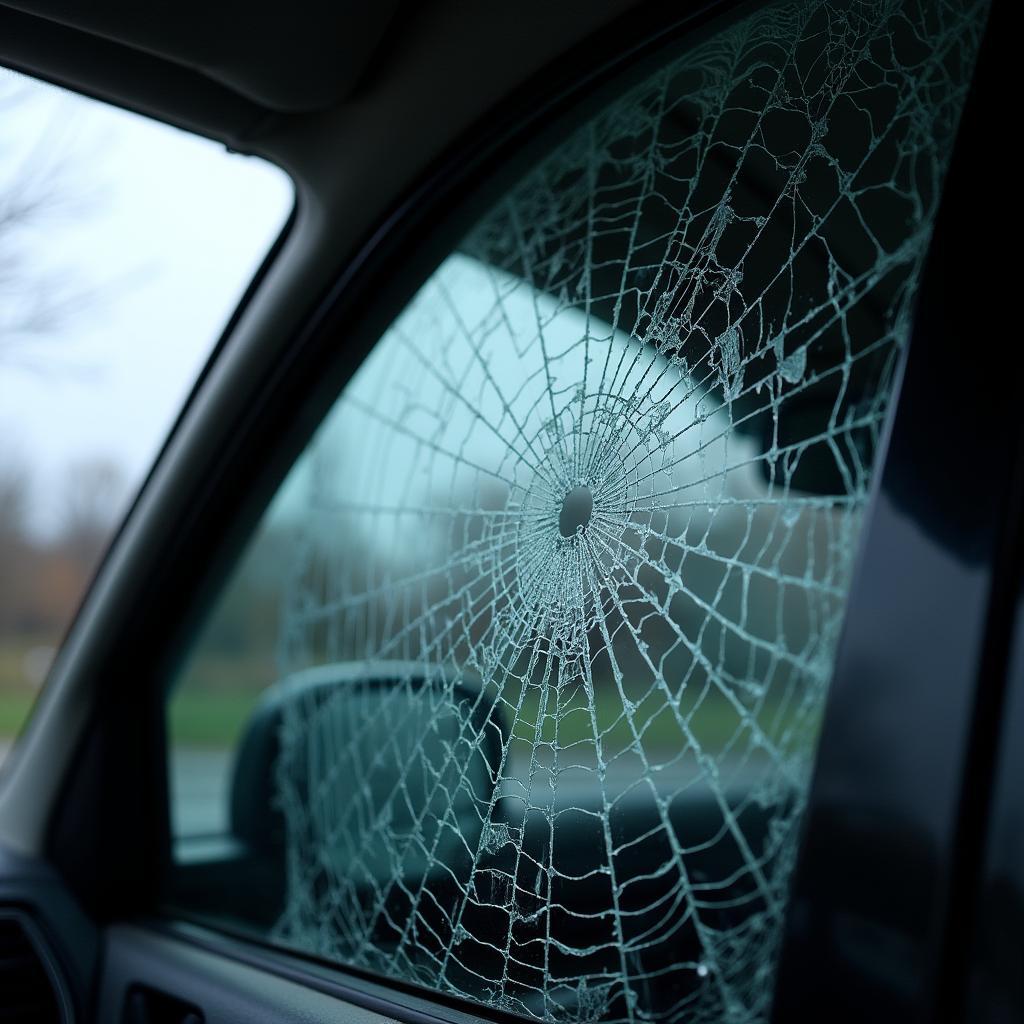 Risks of a Cracked Car Window