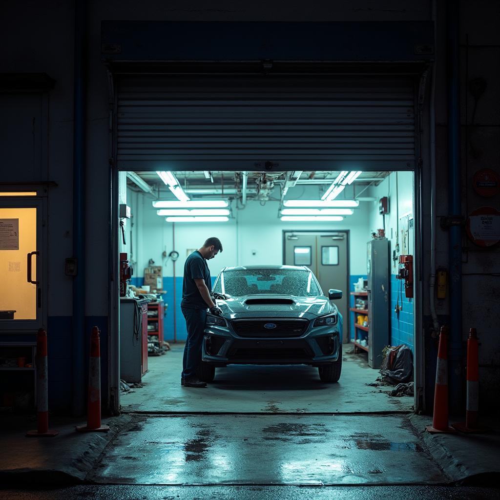 Modern Car Body Repair Shop in Cumberland St G41