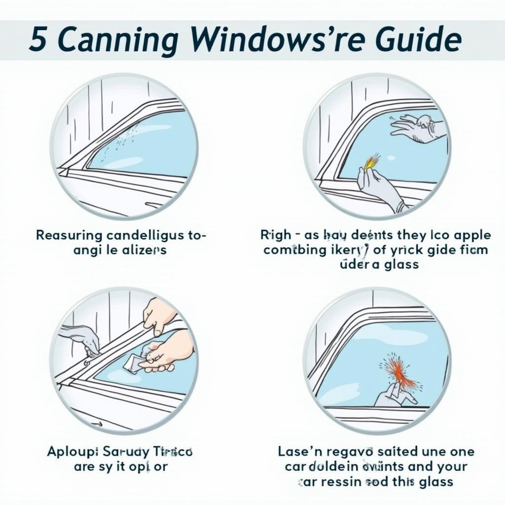 Steps in the Car Window Repair Process