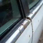 Damaged Car Window Seal