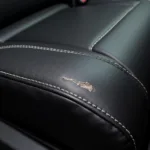 Deep Scratch on a Leather Car Seat