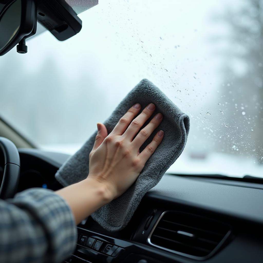 defogging car windows