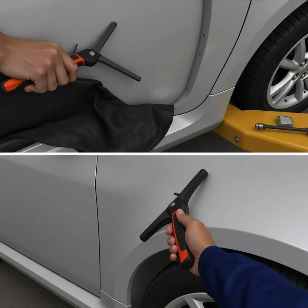 Dent Puller in Car Mechanic Simulator 2015