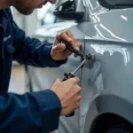 Car dent repair in Shrivenham