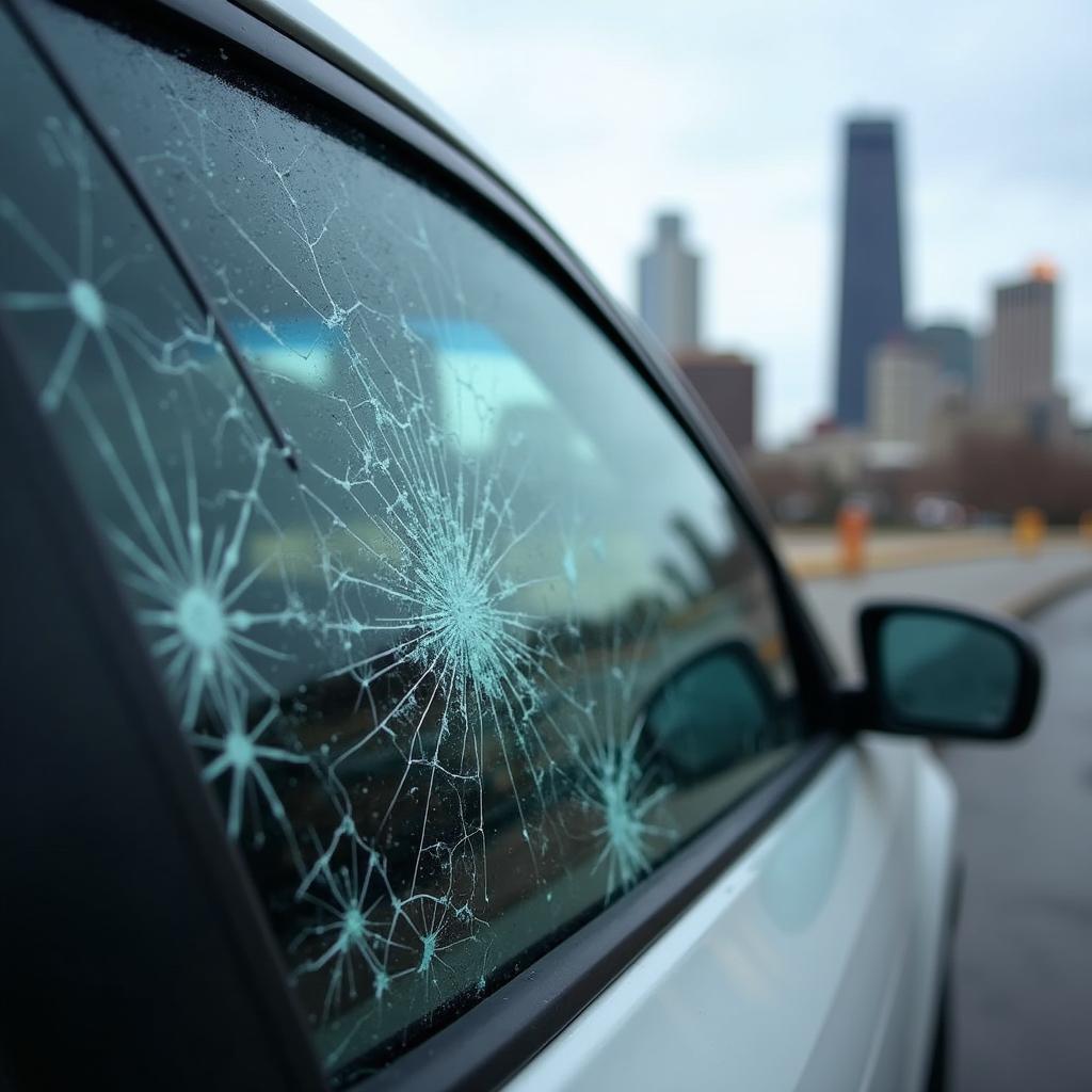 Car Window Damage in Detroit