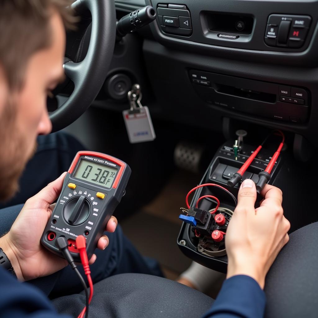 Diagnosing Power Seat Malfunctions with Multimeter