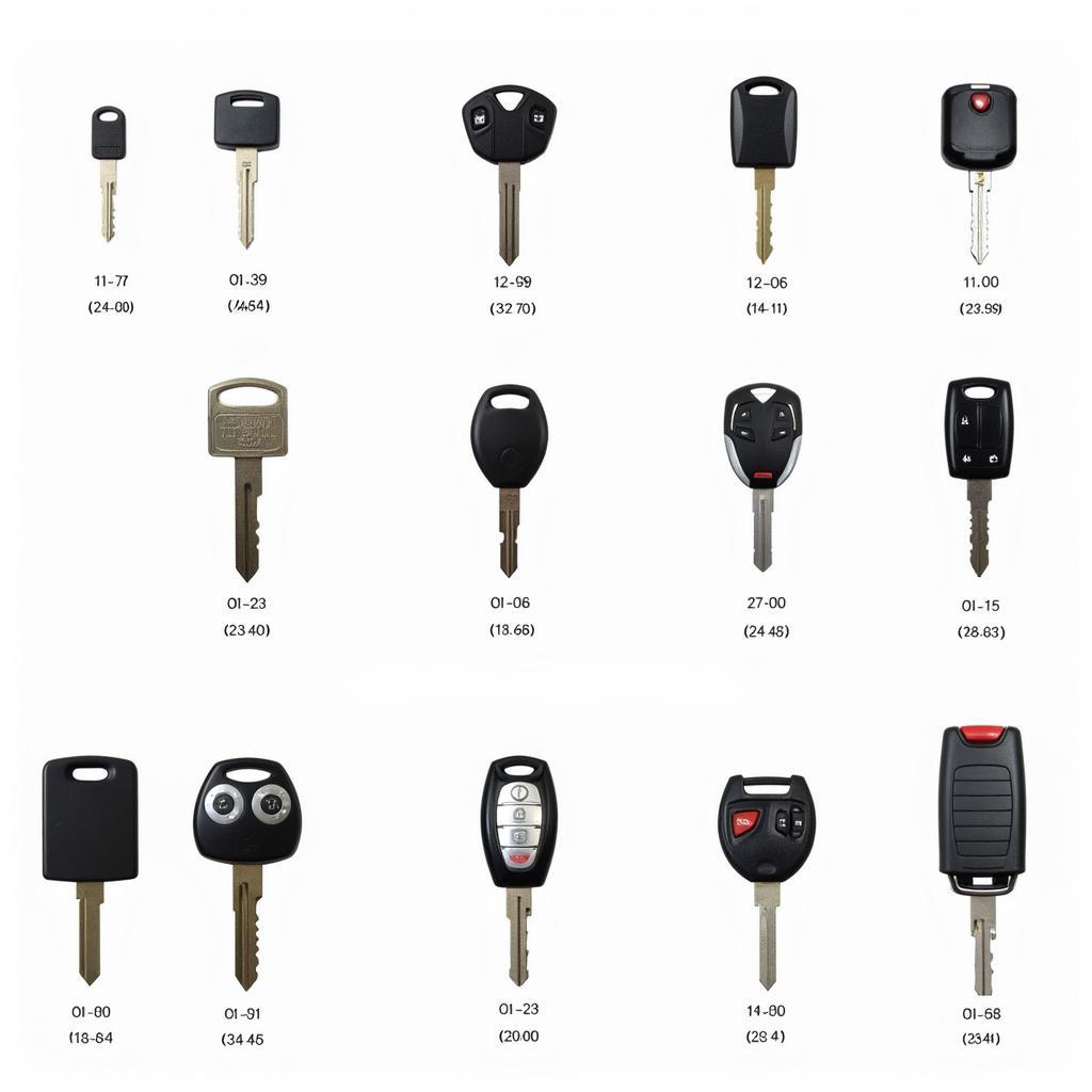 Different Types of Car Keys