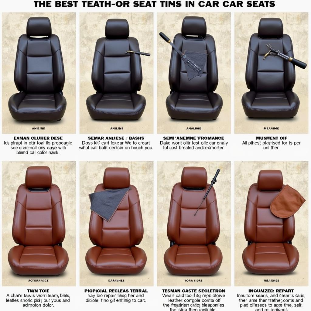 Different Leather Types and Repair Methods in Nottinghamshire