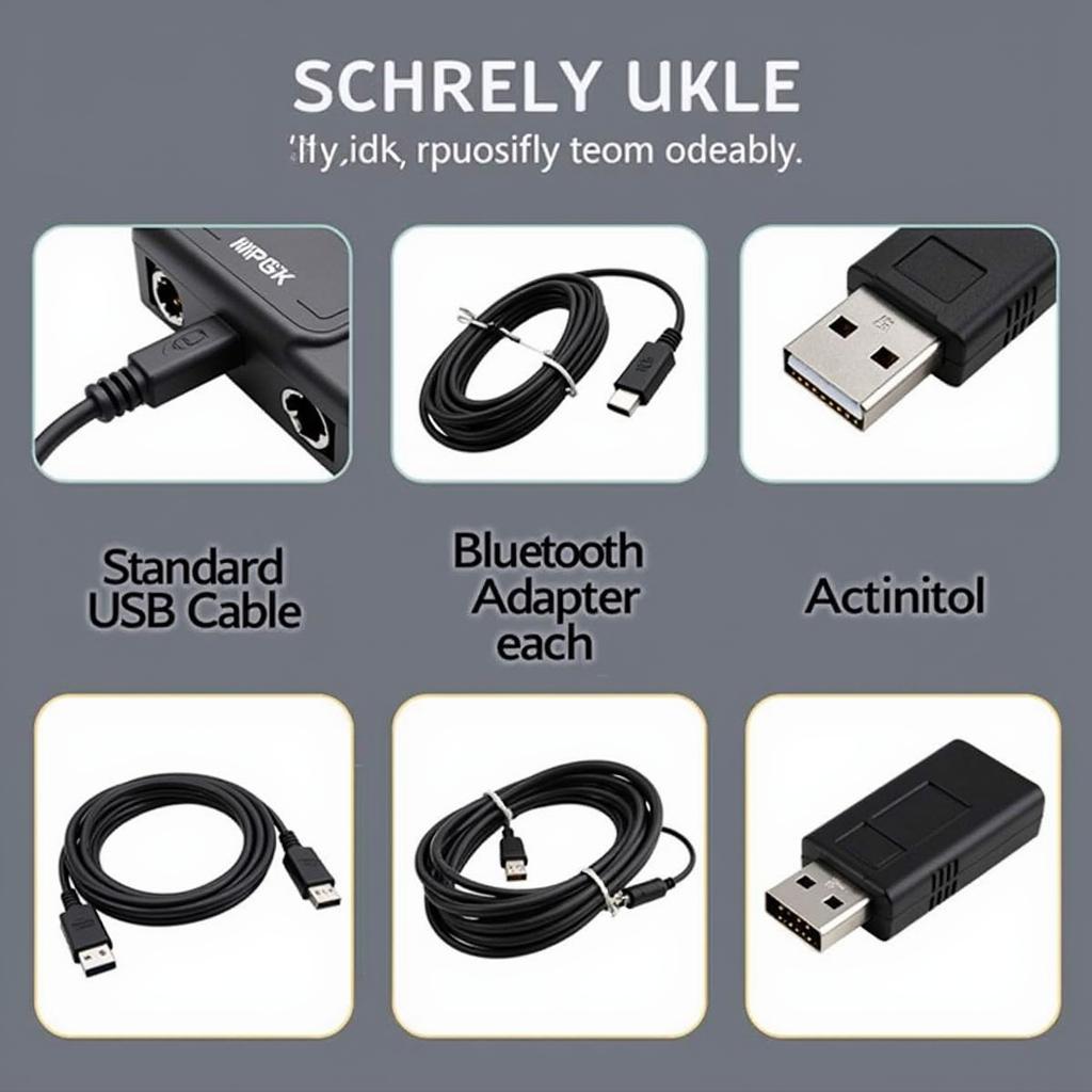 Various Car Diagnostic Cable Types: USB, Bluetooth, and Wi-Fi