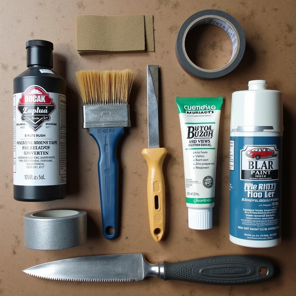 DIY Car Body Rust Repair Tools