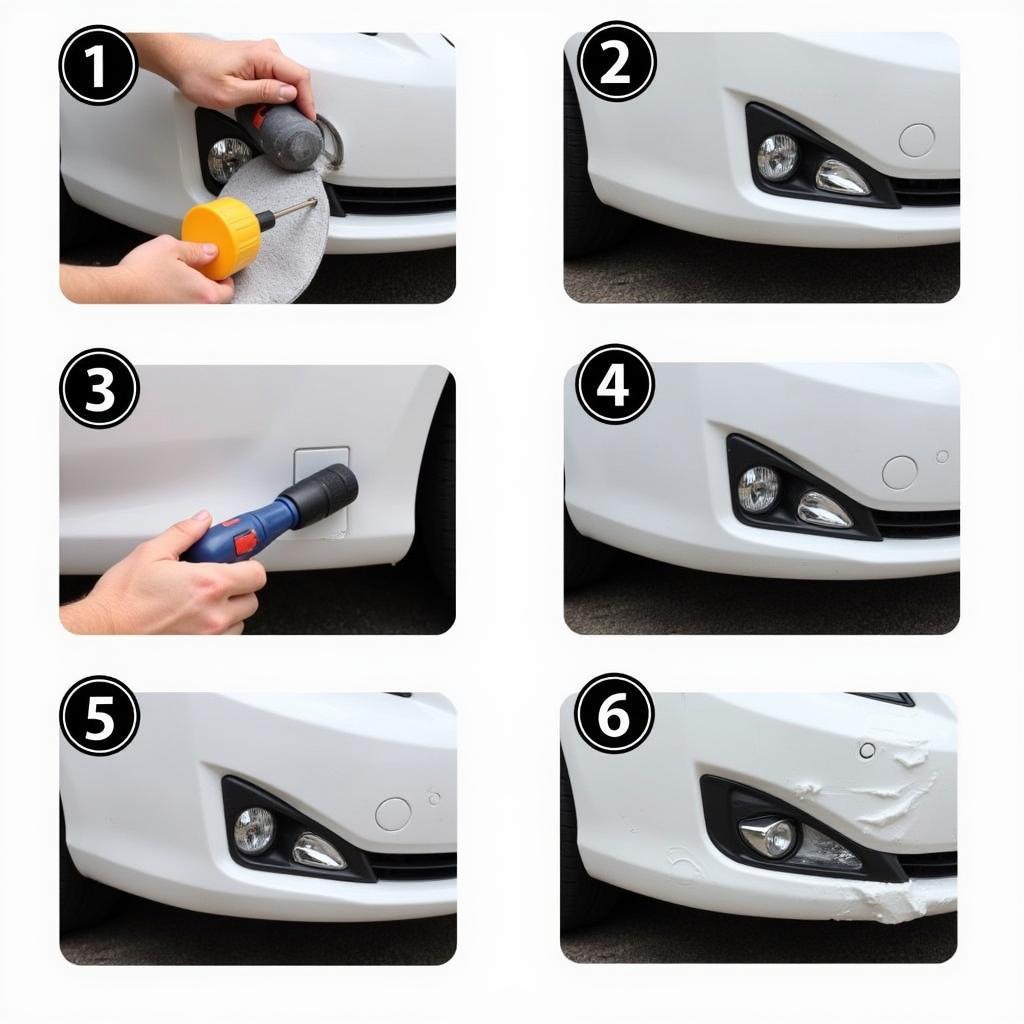 Step-by-Step DIY Car Bumper Repair Process