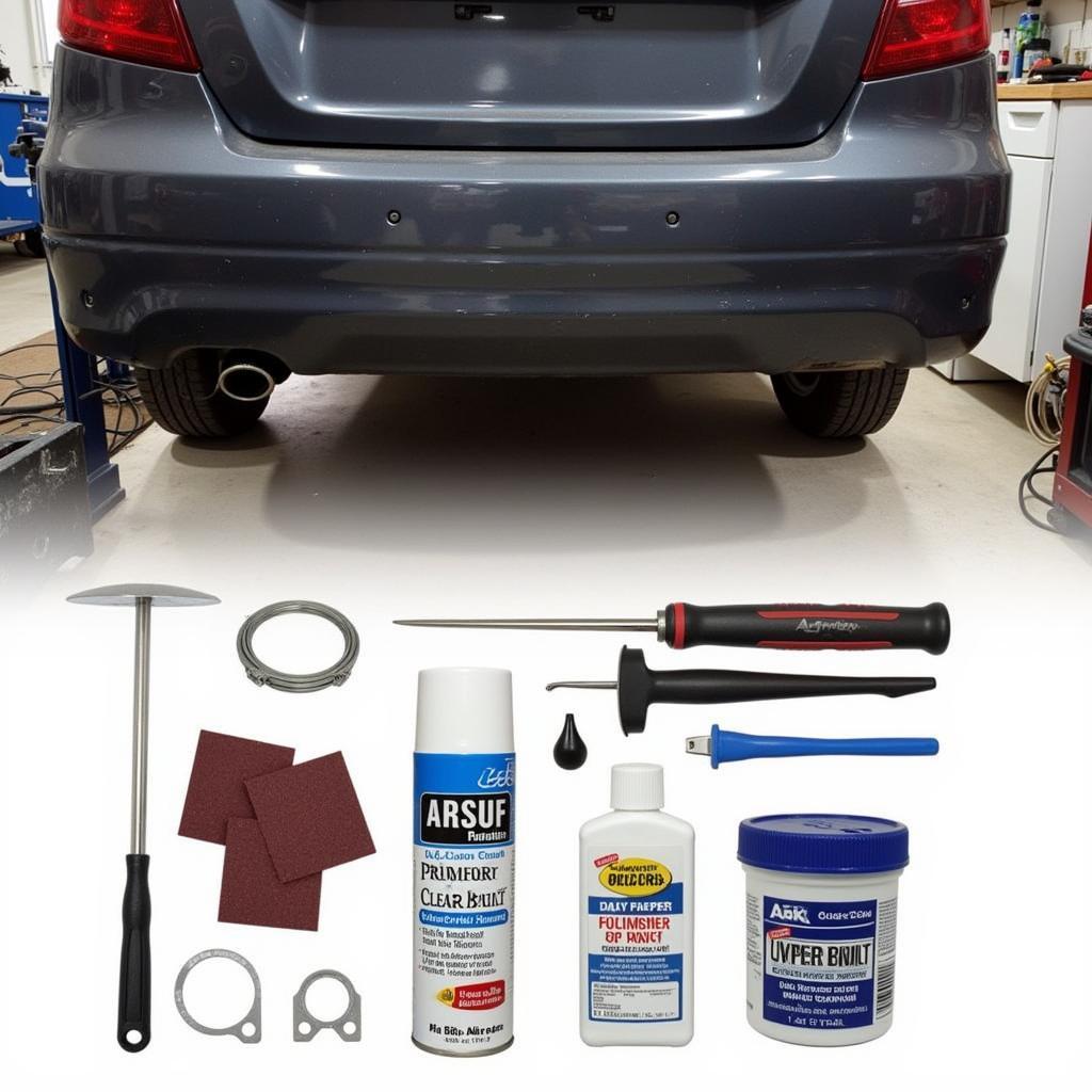 DIY Car Bumper Scuff Repair Kit