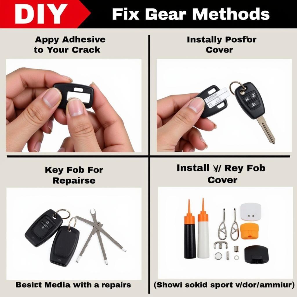 DIY Car Key Fob Hull Repair Methods