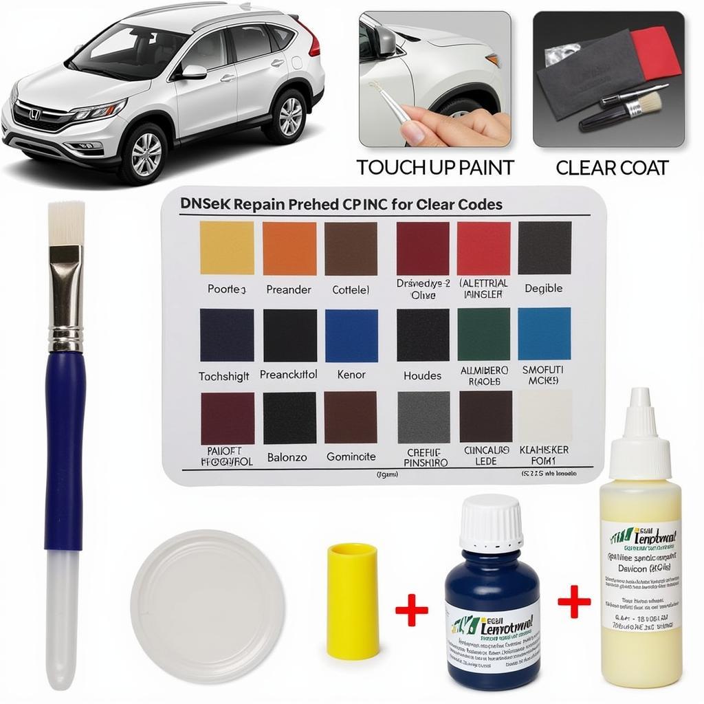 DIY Car Paint Chip Repair Kit