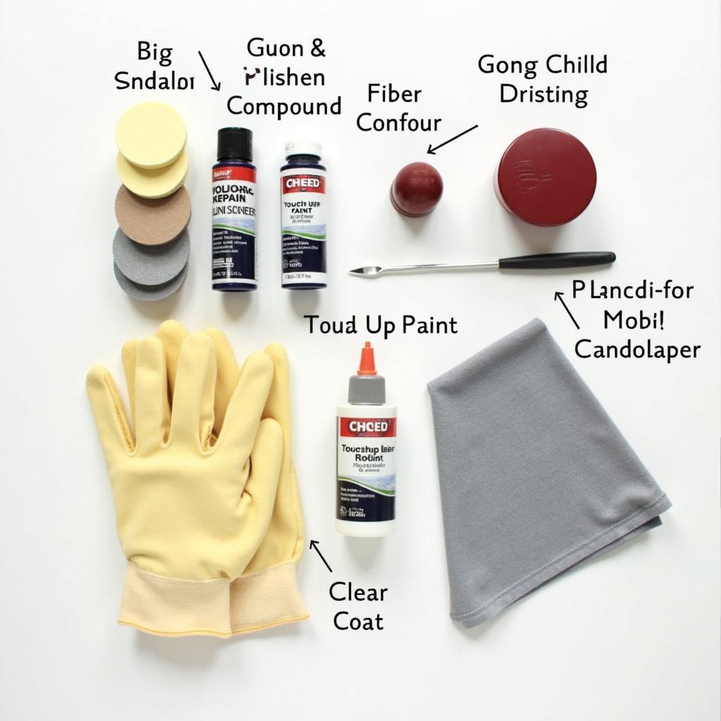 DIY Car Paint Repair Kit Essentials