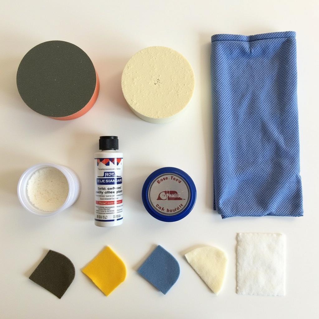 DIY Car Paint Scratch Repair Kit Contents 