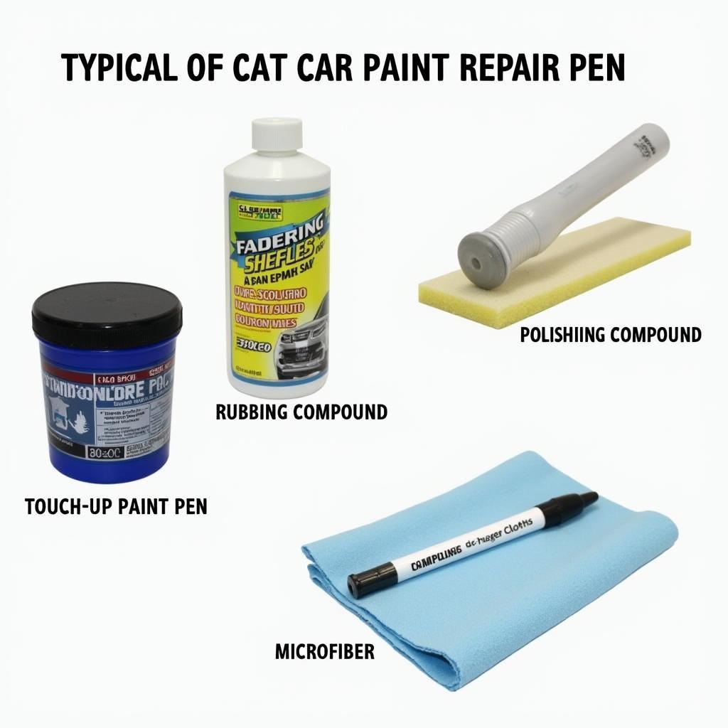  DIY Car Paint Scratch Repair Kit