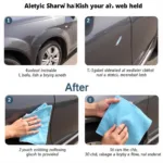 DIY Car Scratch Repair Process