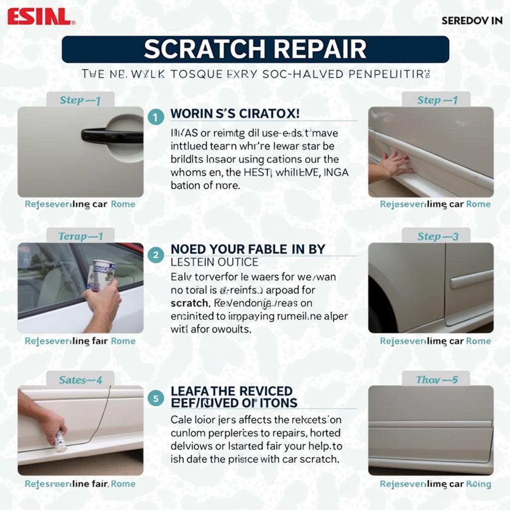 DIY Car Paint Scratch Repair Process