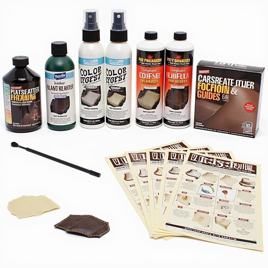 DIY Car Seat Leather Repair Kit