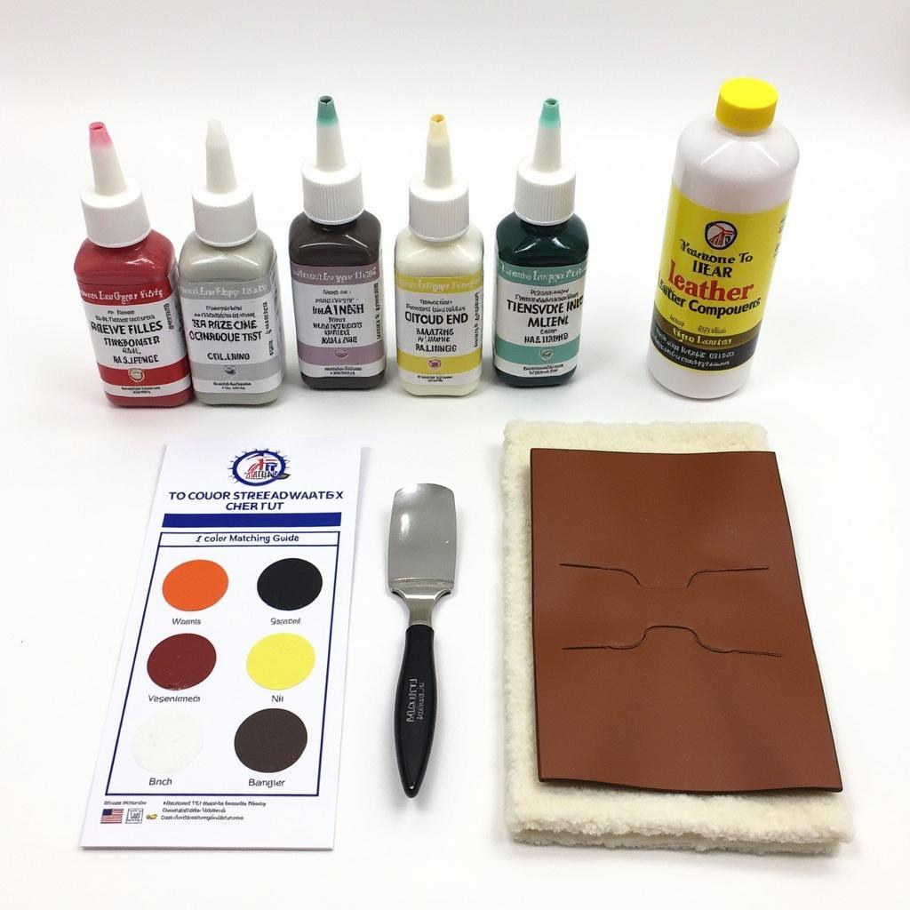 DIY Leather Car Seat Repair Kit