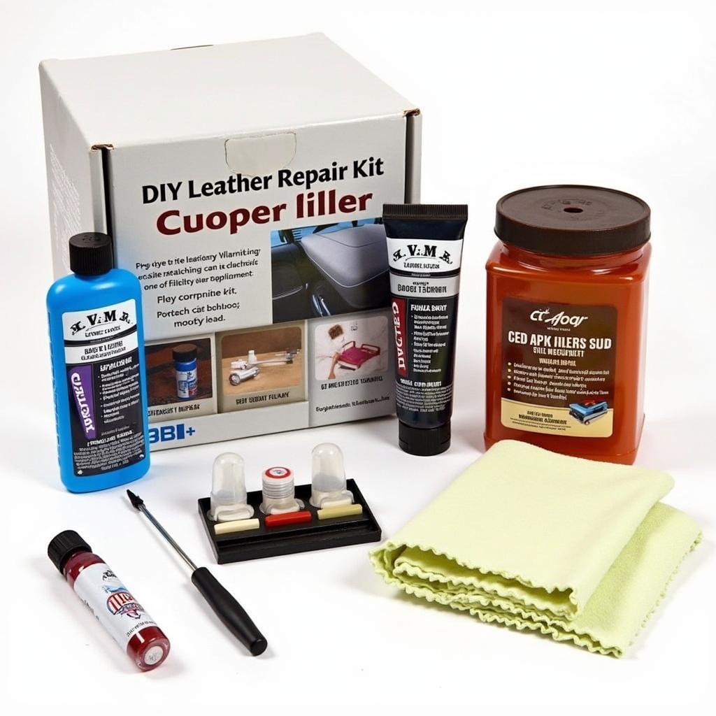 DIY Leather Car Seat Repair Kit